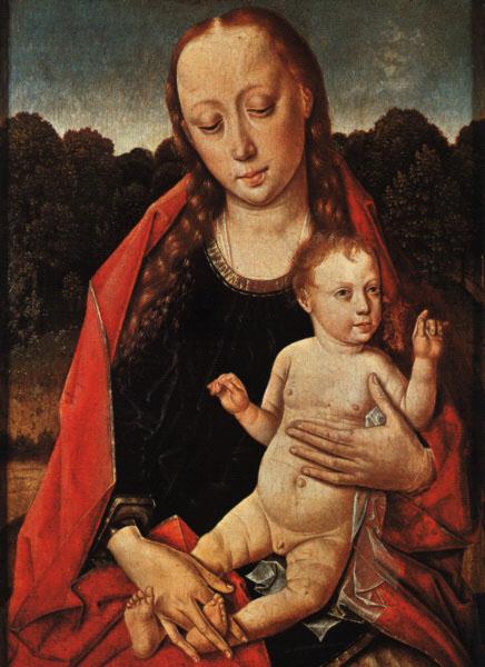 Dieric Bouts The Virgin and Child oil painting image